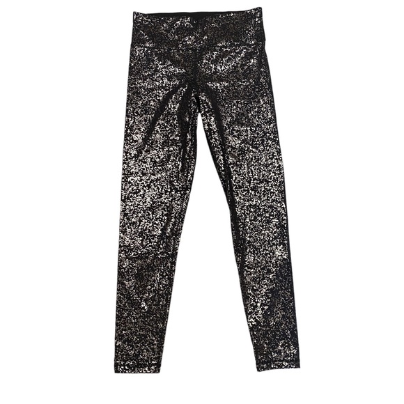 Sweaty Betty Black Scatter Foil Leggings - Picture 4 of 7